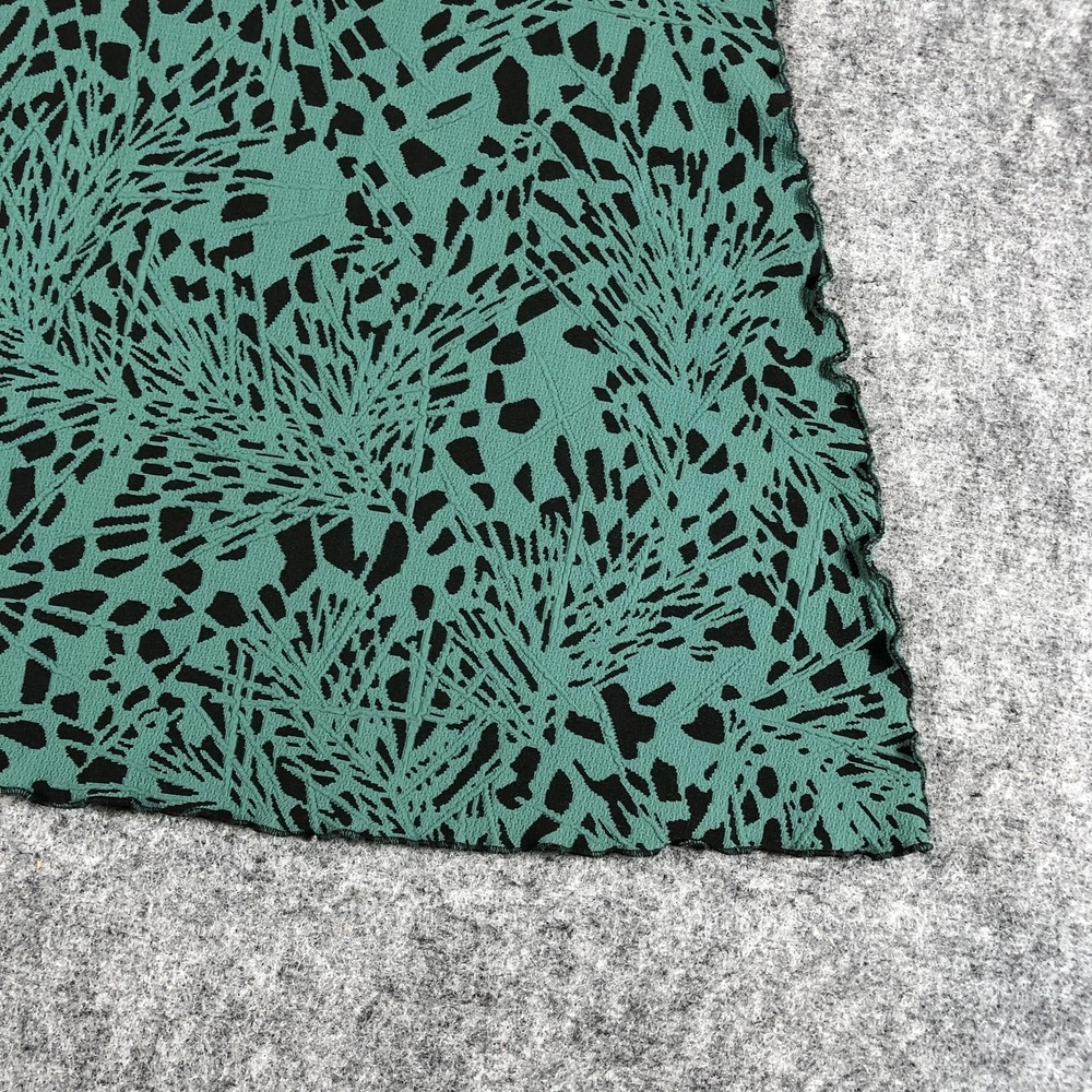 Haystacks Women's Skirt Size XS Green Black Abstract A-Line Pull-On - Picture 13 of 16